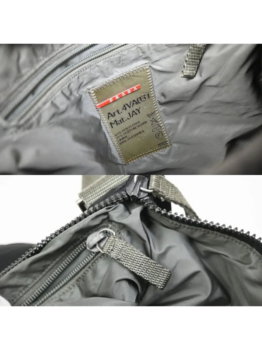 Prada Sports Shoulder Bag Cross Black Nylon